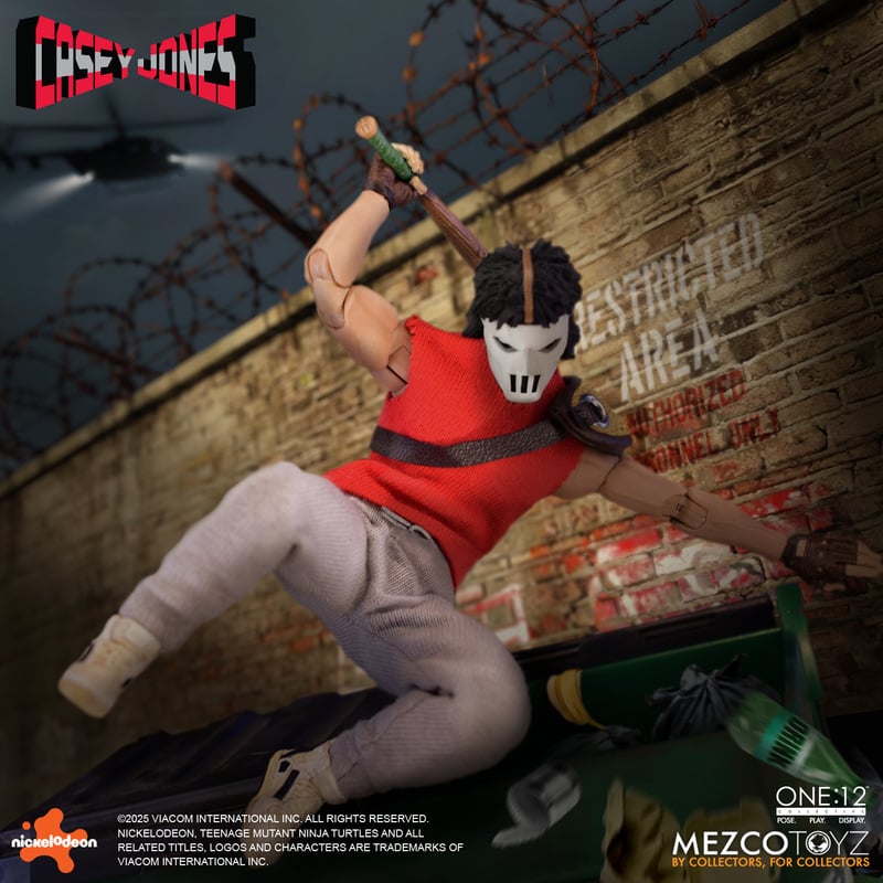 TMNT: Casey Jones One: 12 Collective Teenage Mutant Ninja Turtles Action Figure (Pre-Order March 2026)