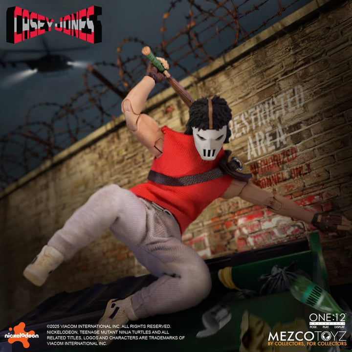 TMNT: Casey Jones One: 12 Collective Teenage Mutant Ninja Turtles Action Figure (Pre-Order March 2026)