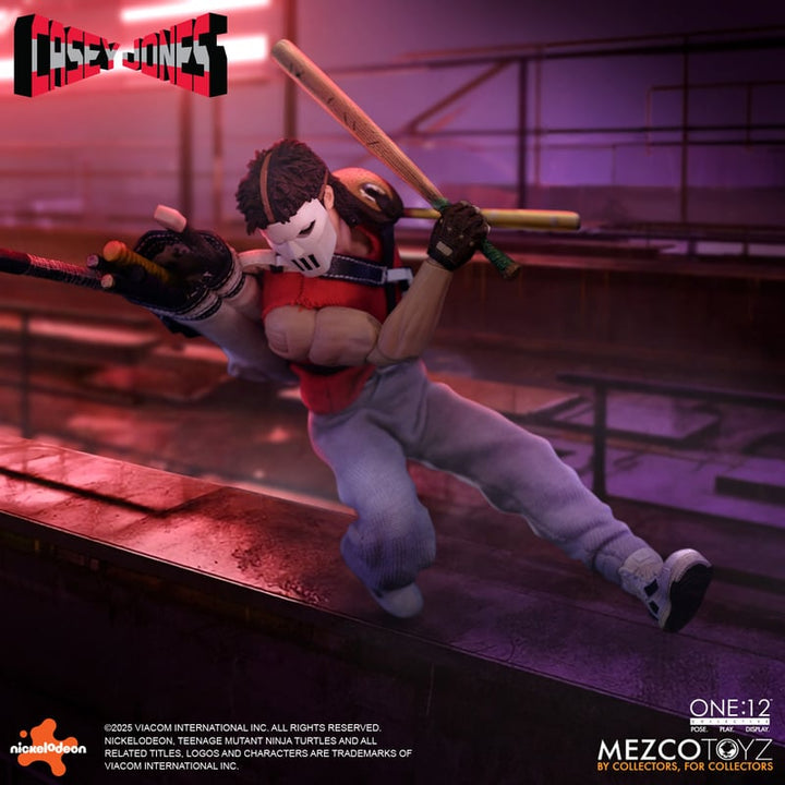 TMNT: Casey Jones One: 12 Collective Teenage Mutant Ninja Turtles Action Figure (Pre-Order March 2026)