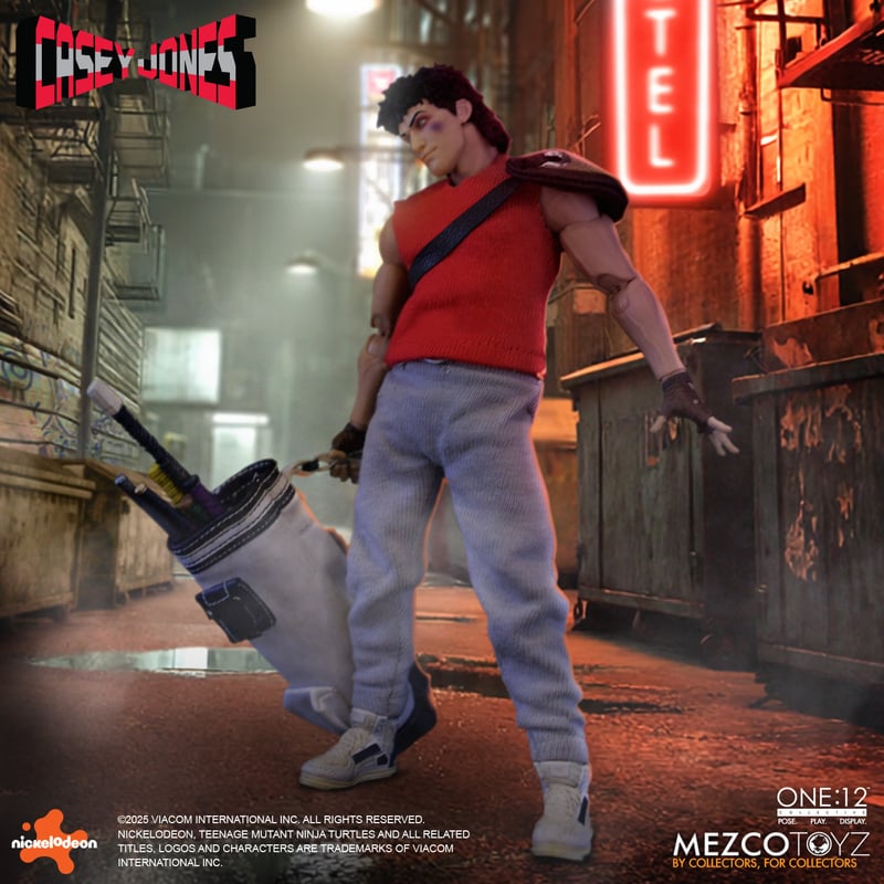 TMNT: Casey Jones One: 12 Collective Teenage Mutant Ninja Turtles Action Figure (Pre-Order March 2026)