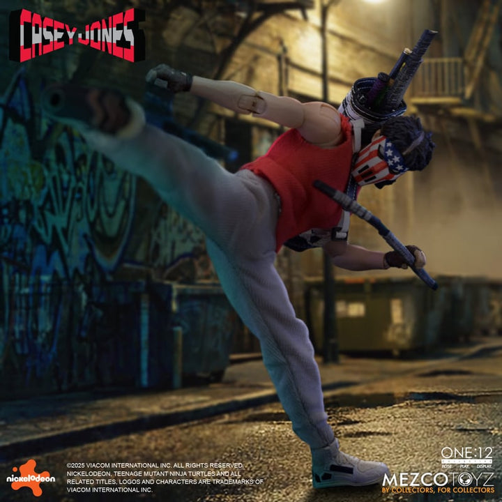 TMNT: Casey Jones One: 12 Collective Teenage Mutant Ninja Turtles Action Figure (Pre-Order March 2026)