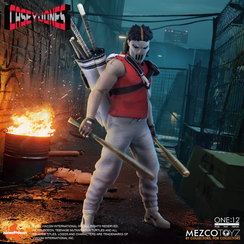 TMNT: Casey Jones One: 12 Collective Teenage Mutant Ninja Turtles Action Figure (Pre-Order March 2026)