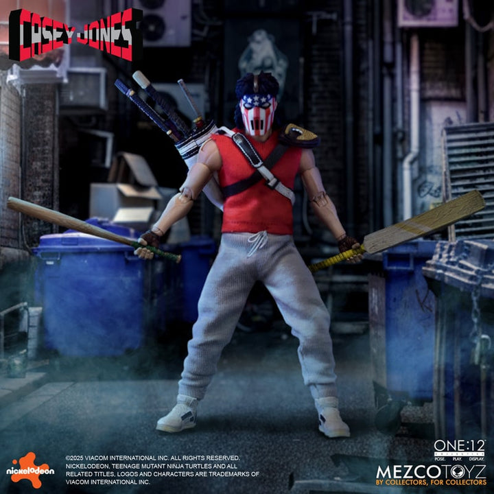 TMNT: Casey Jones One: 12 Collective Teenage Mutant Ninja Turtles Action Figure (Pre-Order March 2026)
