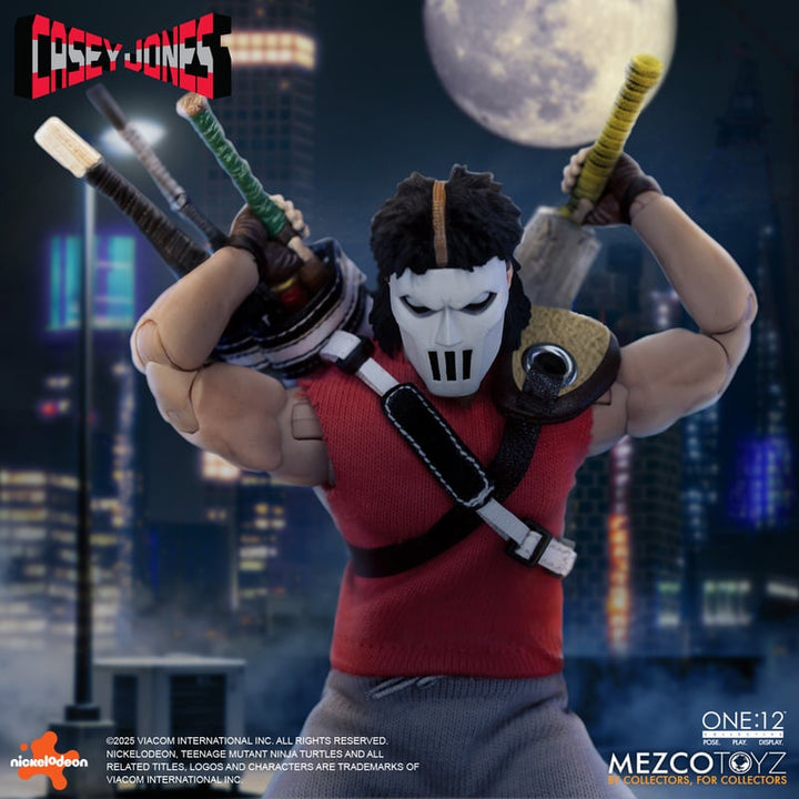 TMNT: Casey Jones One: 12 Collective Teenage Mutant Ninja Turtles Action Figure (Pre-Order March 2026)