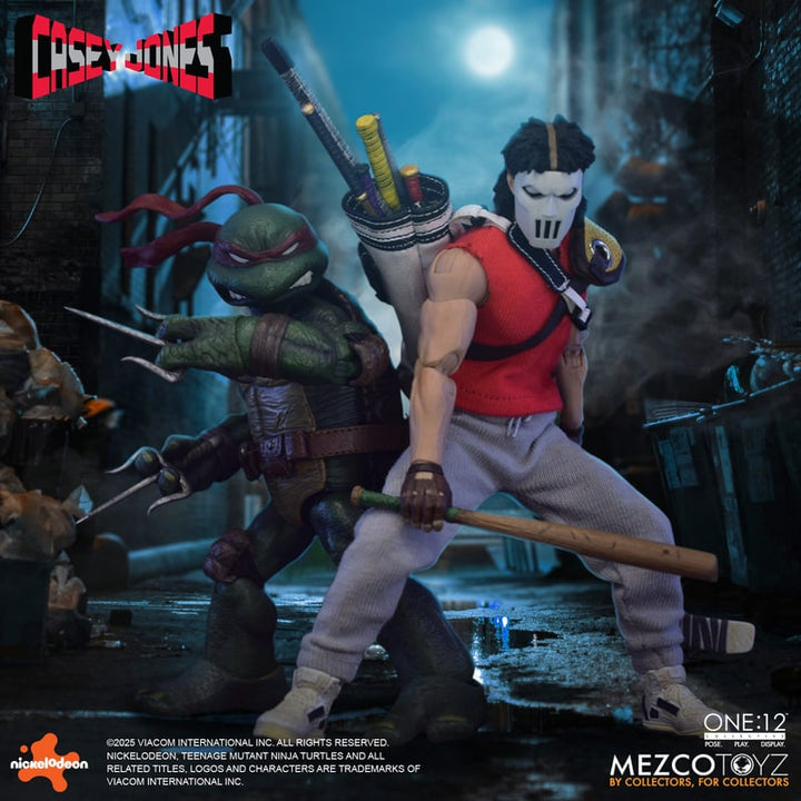 TMNT: Casey Jones One: 12 Collective Teenage Mutant Ninja Turtles Action Figure (Pre-Order March 2026)