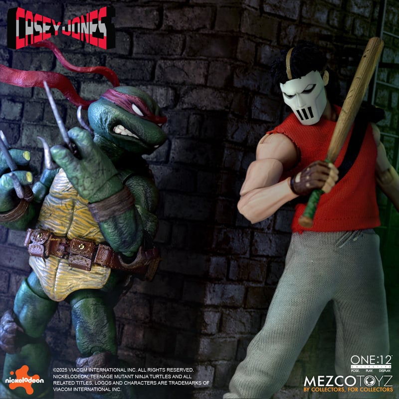 TMNT: Casey Jones One: 12 Collective Teenage Mutant Ninja Turtles Action Figure (Pre-Order March 2026)