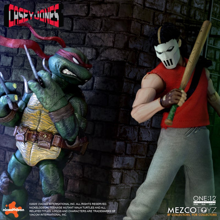 TMNT: Casey Jones One: 12 Collective Teenage Mutant Ninja Turtles Action Figure (Pre-Order March 2026)
