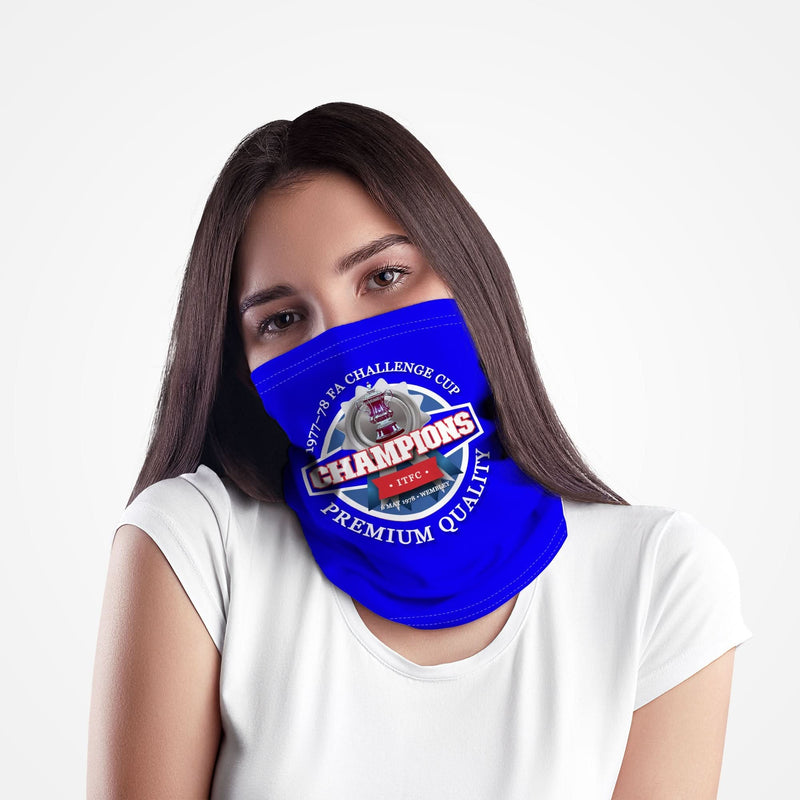 Ipswich FA Cup - Football Legends - Snood collectible from https://britishmade.gifts/