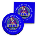 Ipswich Kevin Beattie - Football Coaster - Square Or Circle collectible from https://britishmade.gifts/