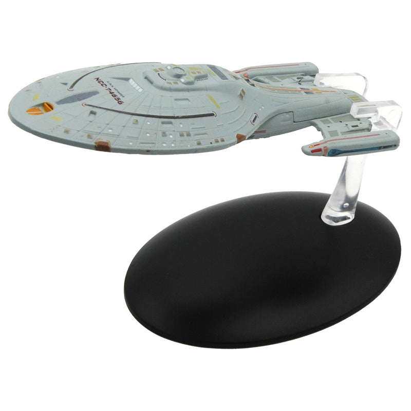 U.S.S. Voyager NCC-74656 (Intrepid-class) Model Diecast Ship (Eaglemoss / Star Trek), alternate view