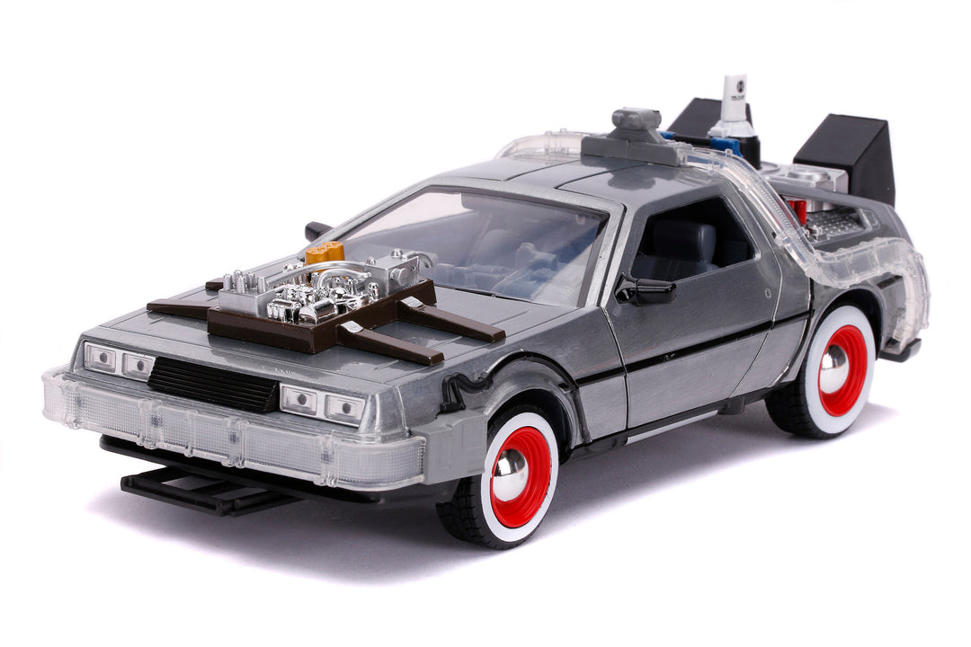 Jada Toys 1:24 Scale Back to the Future III DeLorean Time Machine