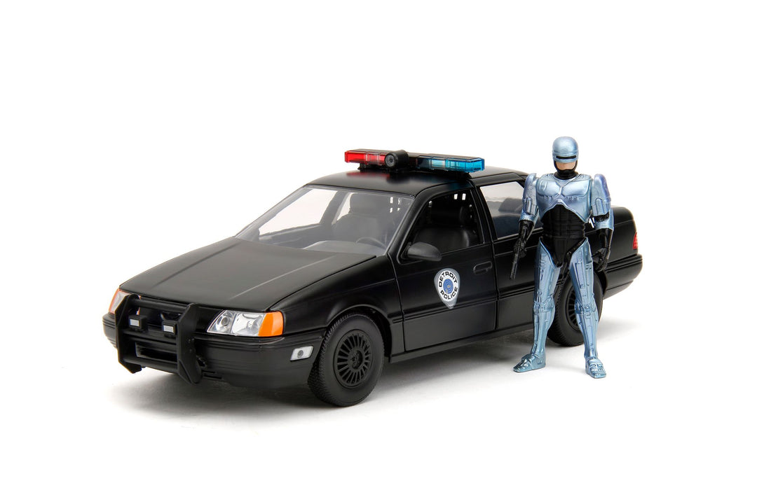 Jada Toys 1:24 Scale Robocop 1986 Ford Tarus with RoboCop Figure