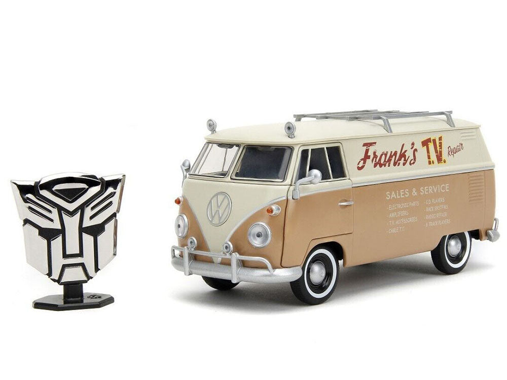 Jada Toys 1:24 Scale Transformers Rise of the Beasts Wheeljack 1962 VW Bus with Badge