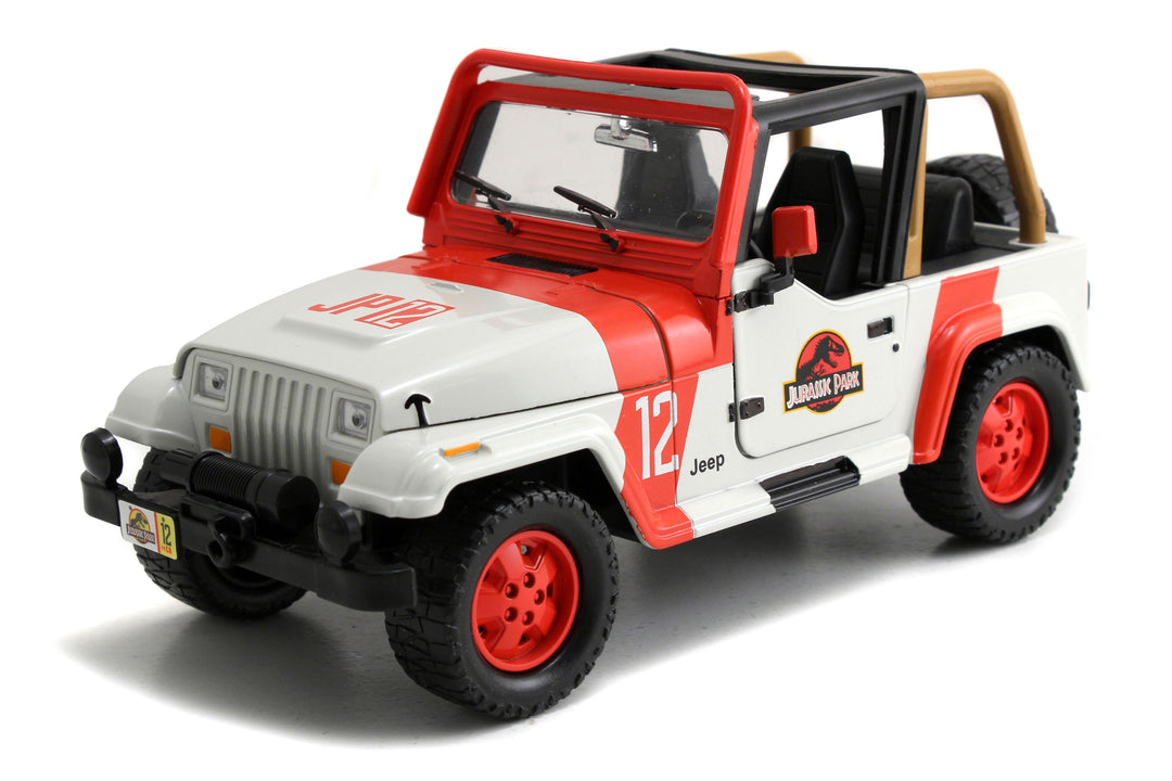Jada Toys 1:24 Scale Jurassic World Jeep Wrangler