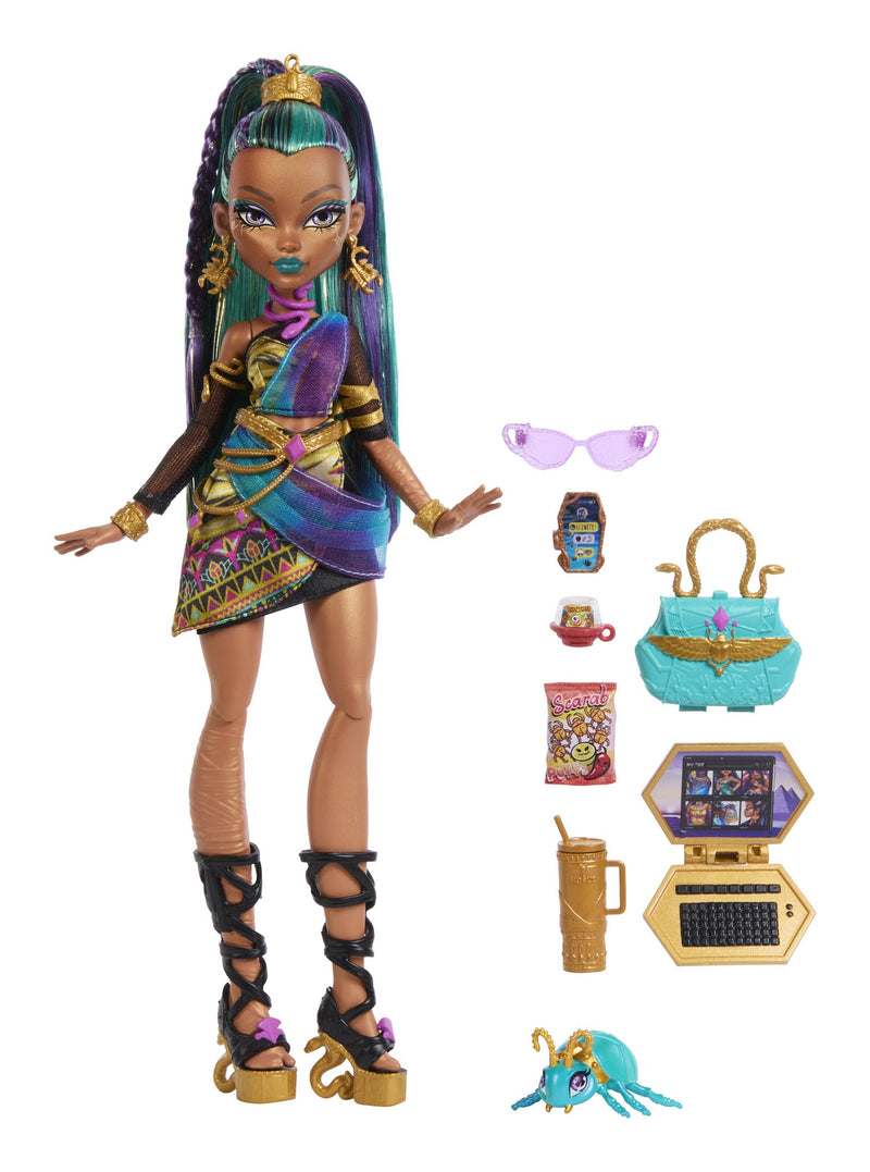 Monster High Student Nefera Doll, in display