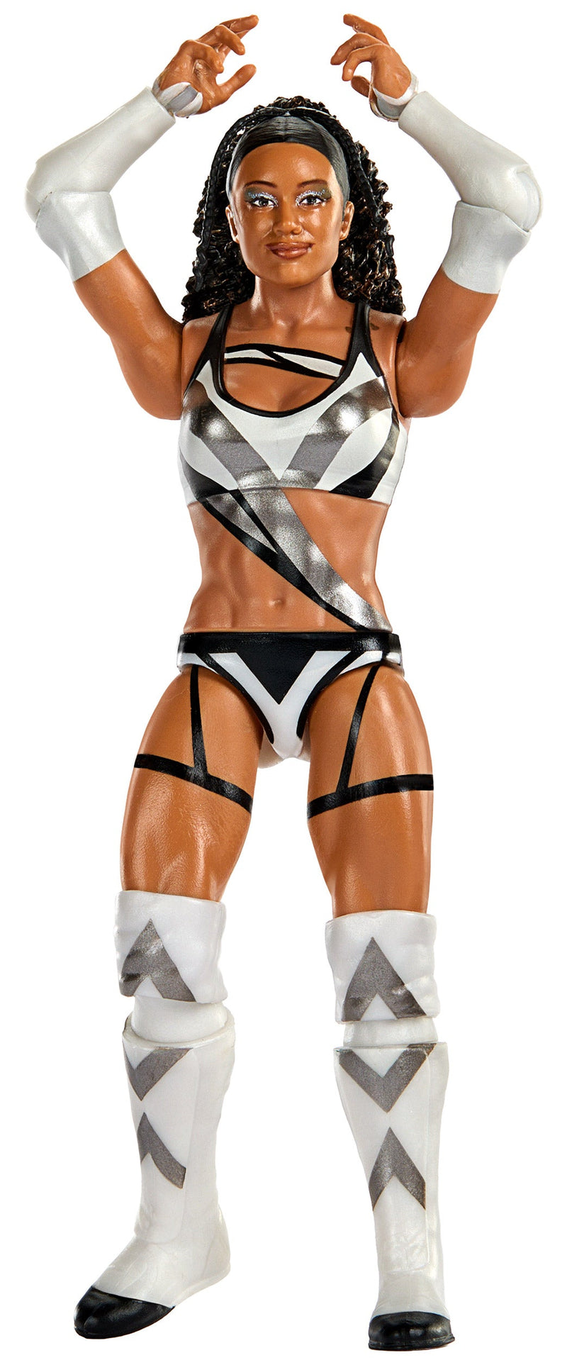 WWE Main Event Series Kelani Jordan 6 Action Figure, side angle