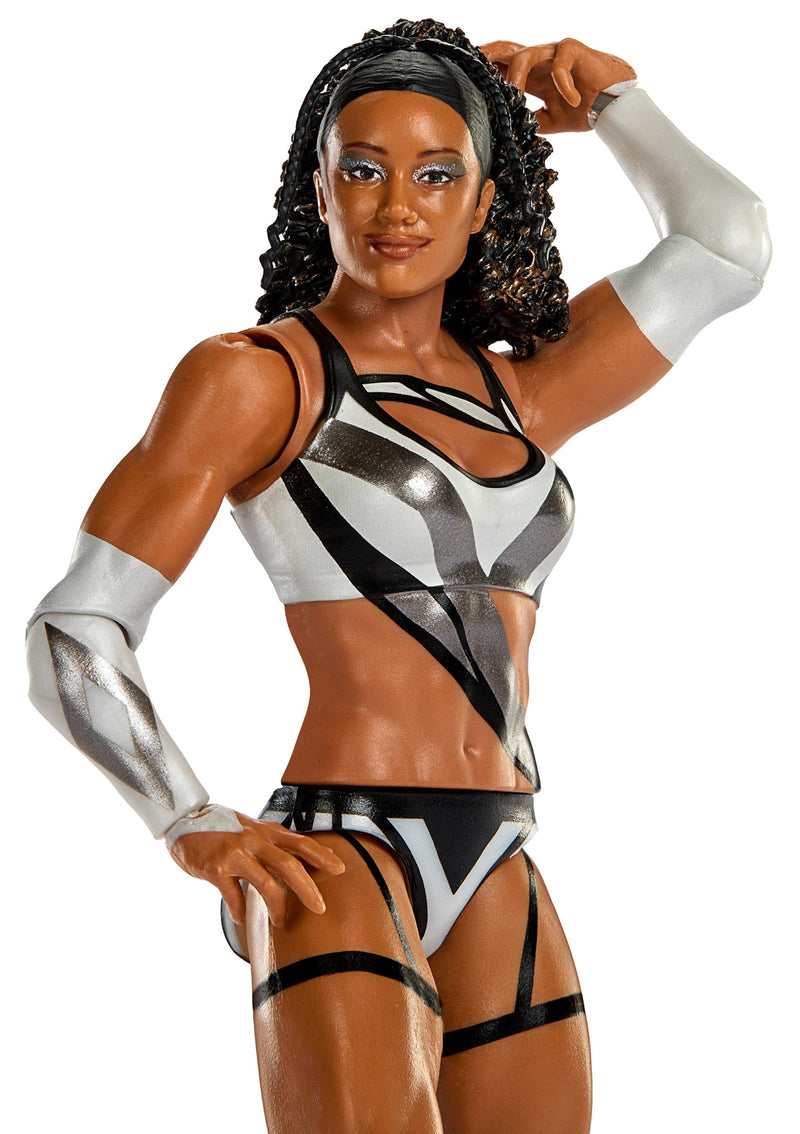 WWE Main Event Series Kelani Jordan 6 Action Figure, rear view