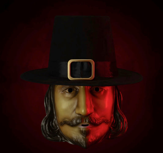 Thanksgiving John Carver Regular Injection Mask front view