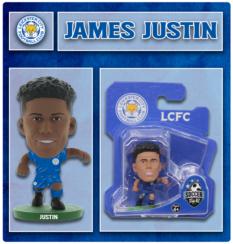 James Justin Leicester City FC SoccerStarz Figure