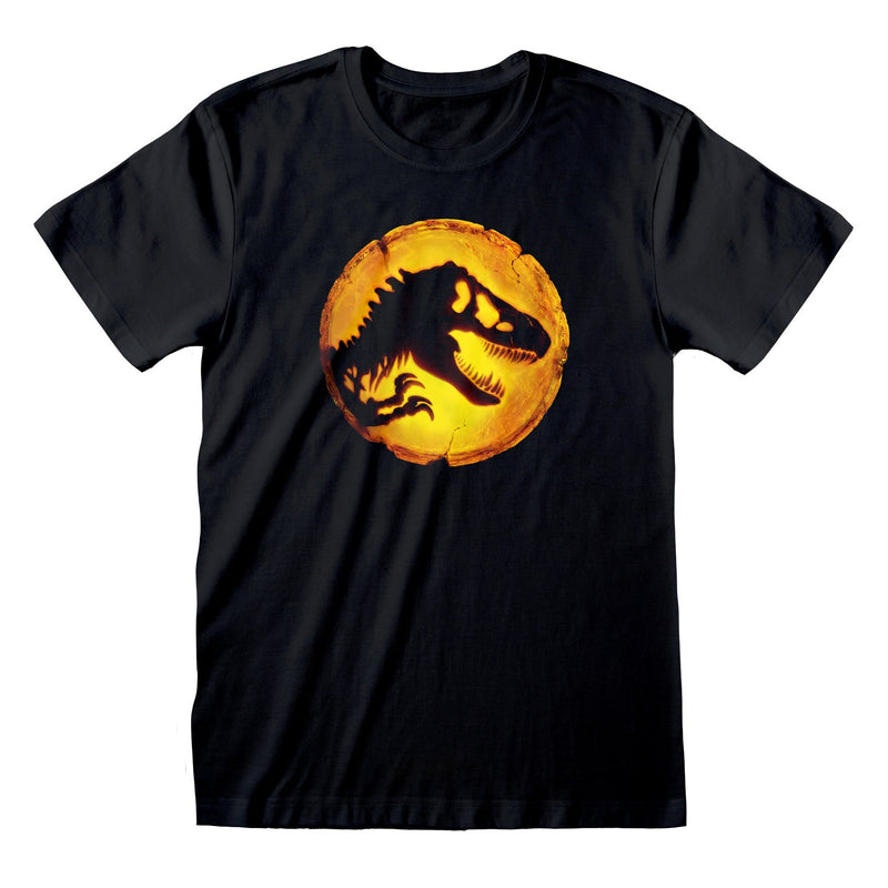 Jurassic World Dominion Amber Logo T-Shirt collectible from Heroes Inc Dropship