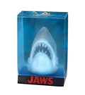 Jaws 50th Anniversary Light-Up 3D Movie Poster Diorama front view