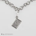 Harry Potter 5 Charm Bracelet with Hogwarts and Deathly Hallows, packaging shot