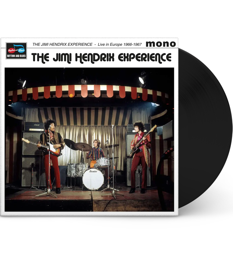 The Jimi Hendrix Experience – Live in Europe, 1966–1967 (12-Inch Album) collectible from Coda Records