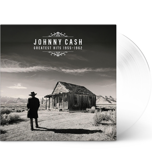Johnny Cash – Greatest Hits 1955–1962 (12-Inch Album on Clear Vinyl) collectible from Coda Records