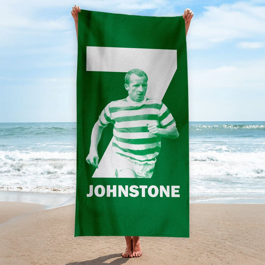 Celtic - Johnstone 7 - Beach Towel - 150cm x 75cm collectible from https://britishmade.gifts/