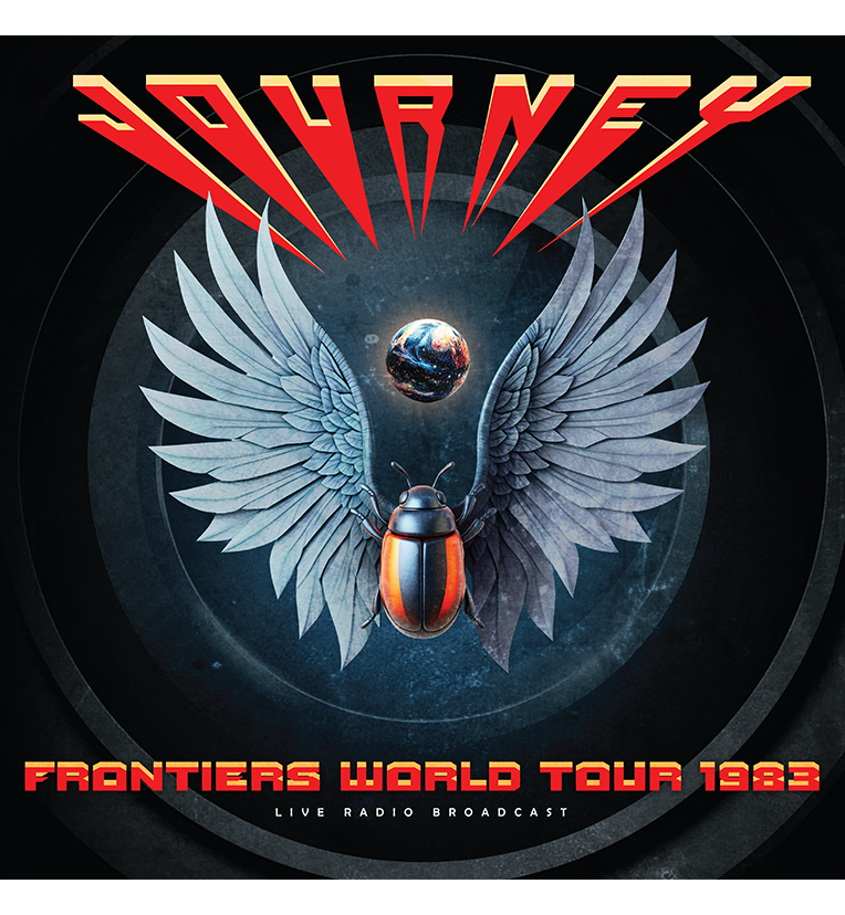 Journey – Frontiers World Tour 1983 (Limited Edition Double-LP on 180g Transparent Blue Vinyl), side angle