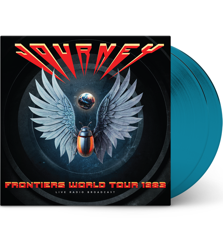 Journey – Frontiers World Tour 1983 (Limited Edition Double-LP on 180g Transparent Blue Vinyl), alternate view