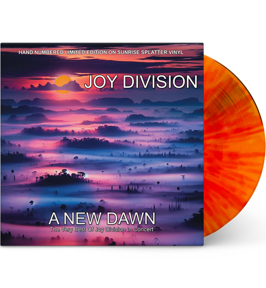 Joy Division – A New Dawn (Limited Edition 12-Inch Album on Sunrise Splatter Vinyl) collectible from Coda Records