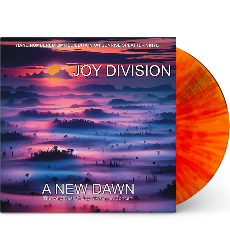 Joy Division – A New Dawn (Limited Edition 12-Inch Album on Sunrise Splatter Vinyl) collectible from Coda Records