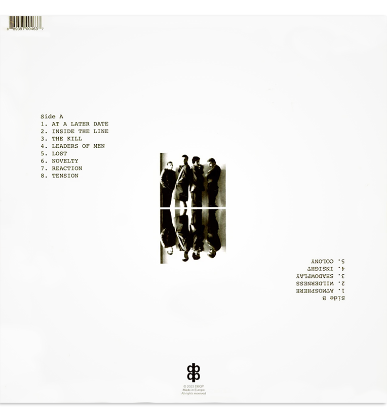 Warsaw / Joy Division – Middlesborough, 1977 / Manchester 1979 (12-Inch Album), side angle