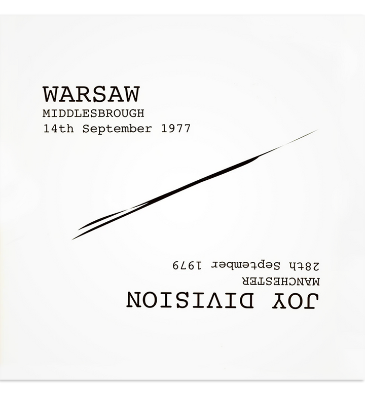 Warsaw / Joy Division – Middlesborough, 1977 / Manchester 1979 (12-Inch Album)