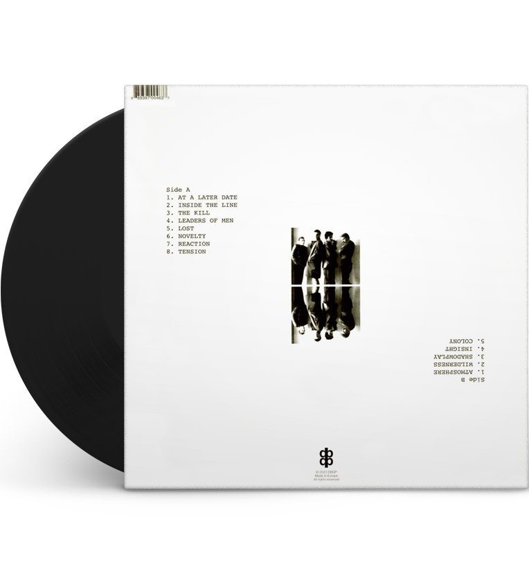 Warsaw / Joy Division – Middlesborough, 1977 / Manchester 1979 (12-Inch Album), close-up detail