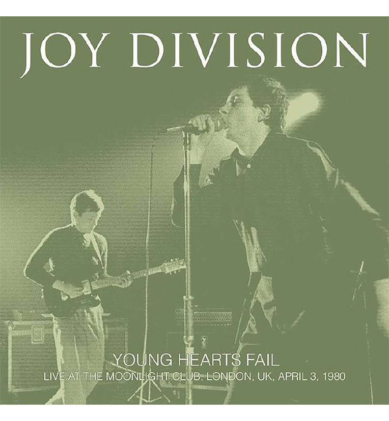 Joy Division – Young Hearts Fail: Live in London, 1980 (Limited Edition 12-Inch Album on Clear Vinyl), alternate view
