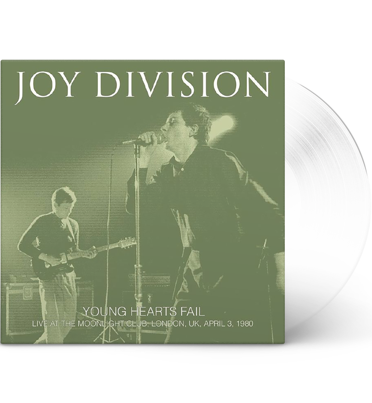 Joy Division – Young Hearts Fail: Live in London, 1980 (Limited Edition 12-Inch Album on Clear Vinyl) collectible from Cod...