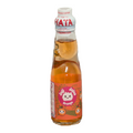 Juji Juice - Orange Flavour Ramune, side angle