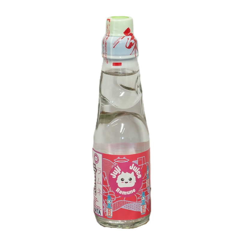 Juji Juice - Original Flavour Ramune, alternate view