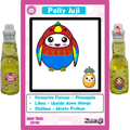 Juji Juice - Pineapple Flavour Ramune, alternate view