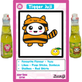 Juji Juice - Yuzu Flavour Ramune, side angle