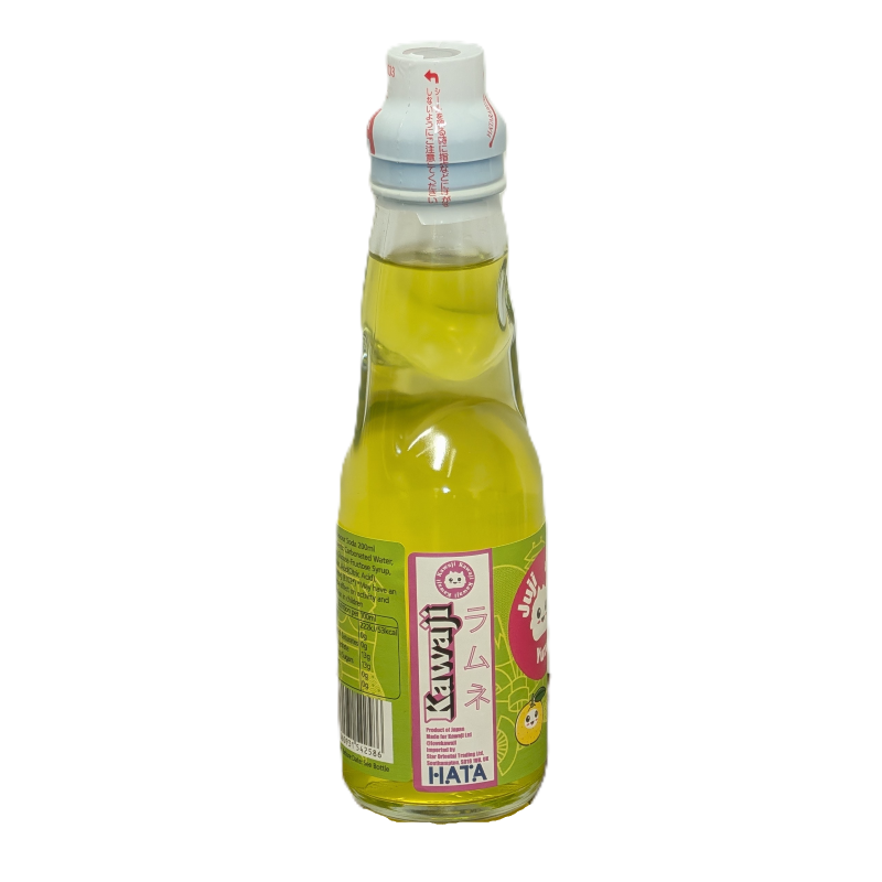 Juji Juice - Yuzu Flavour Ramune, packaging shot