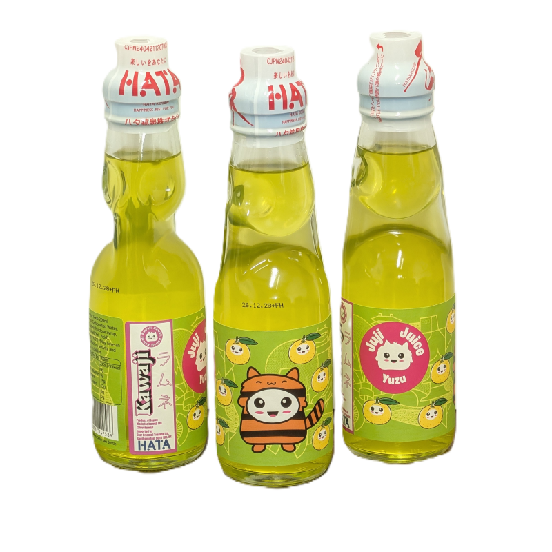 Juji Juice - Yuzu Flavour Ramune collectible from Kawaji UK