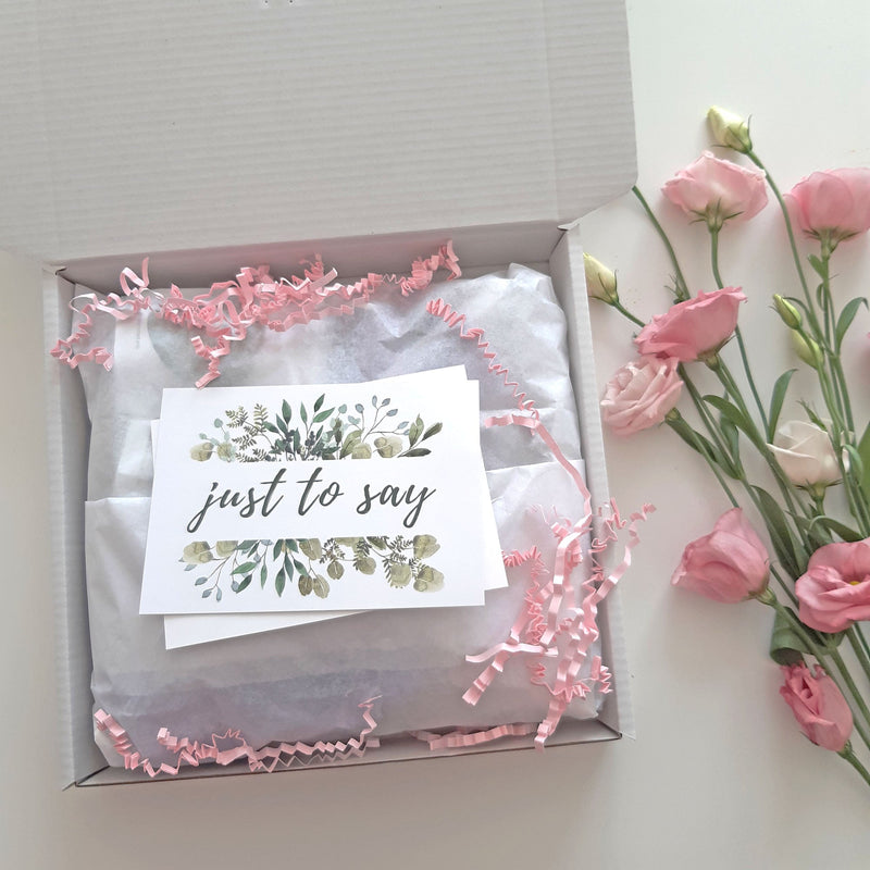 JUST FOR YOU | CARE PACKAGE FOR HER, rear view