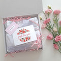 JUST FOR YOU | CARE PACKAGE FOR HER, packaging shot