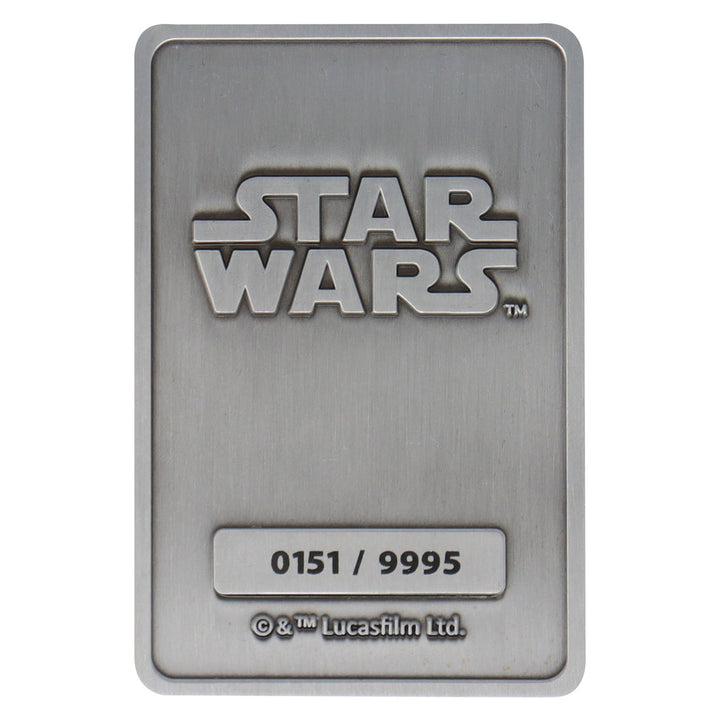 Star Wars Limited Edition Darth Vader Ingot