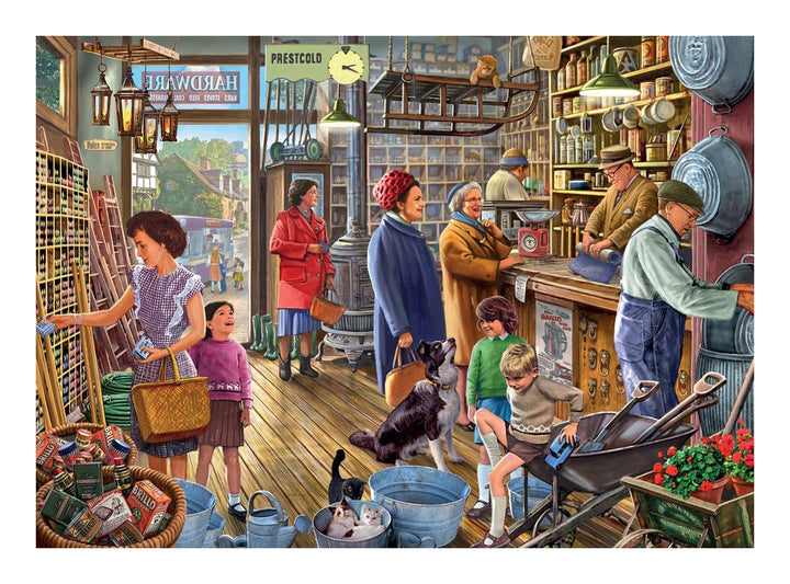 Ye Olde Shoppe Collection Hardware Shoppe 1000 Piece Jigsaw Puzzle