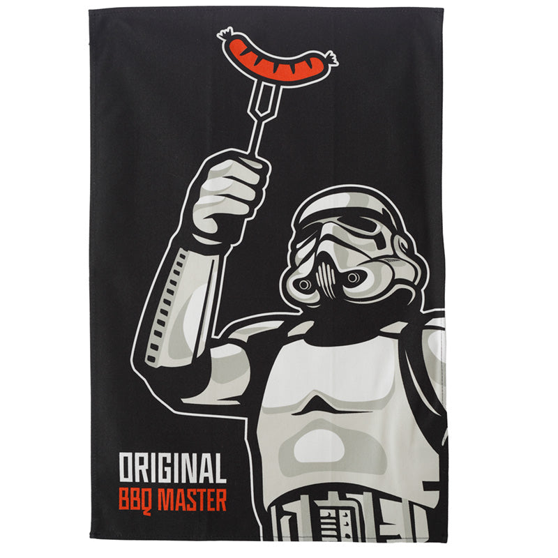 The Original Stormtrooper Hot Dog BBQ Master Cotton Tea Towel