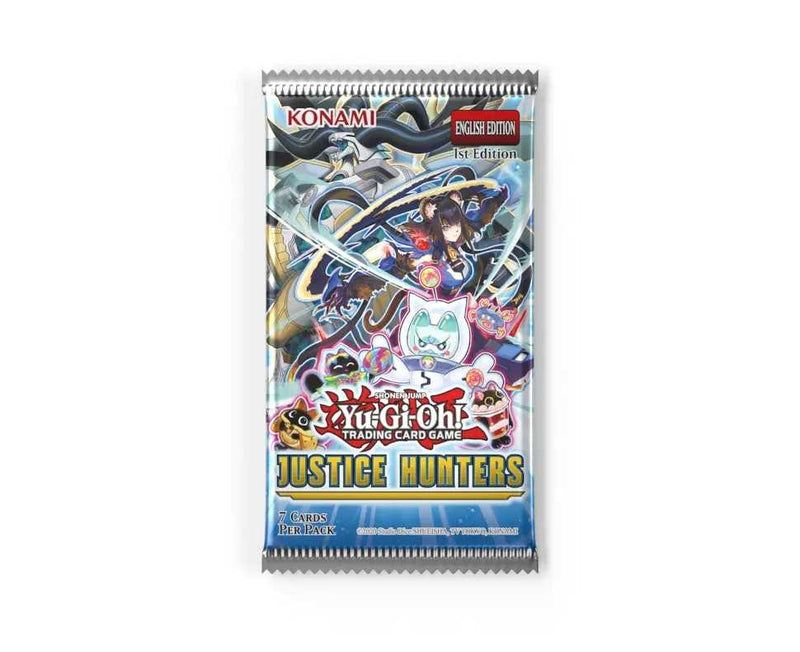 Yu-Gi-Oh! TCG: Justice Hunters - Booster Box (24pks), side angle